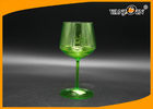 China Acrylic 500cc Plastic Drink Bottles Green Champagne Beer Juice Cup for KTV Bars factory